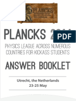 Plancks2014 Solutions