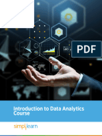 Introduction To Data Analytics Course