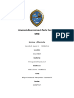 Mapa Conceptual PResupuesto Empresarial