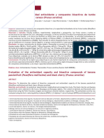 Evaluacion de La Capacidad Antioxidante y Compuest