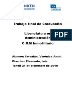 C.R.M Inmobiliario - Corvalan - 2018