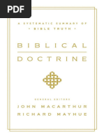 Doctrine Biblique - John Macarthur