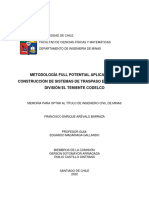 Metodologia Full Potential Aplicada A La Construccion de Sistemas de Traspaso en Mina Norte