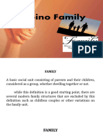 The Filipino Family and Types of Family Structure