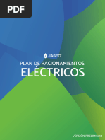 Eléctricos: Plan de Racionamientos