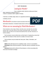 Fluid Mechanics Lectures and Tutorials