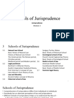 Jurisprudence - Mod 3 Schools of Jurisprudence