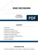 Presentation 07 - Dividend Decisions