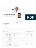 University of Mysore: Exam Month: Exam Type: Program Level: Program Name: Student Reg No: Student Name: Term/Semester