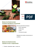 Ervas e Especiarias 1 Bases Gastronomia - Ervas e Especiarias