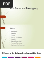 Wireframes and Prototyping