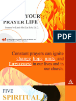 3 - IDOP 2024 - SEMINAR PPT - Five Spritual Benefits of Prayer