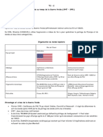 T2 - 2 Le Monde Au Temps de La Guerre Froide