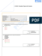 SSC JE Civil 15 Nov 2022 Shift 1 Official Paper 1