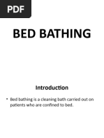 Bed Bathing