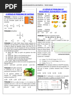 3° Grado - Evaluacion Diagnóstica Matemática 2024