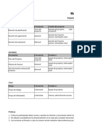 Matriz de Comunicaciones