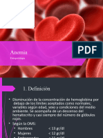 Anemia Medicina