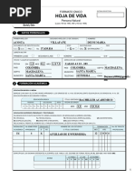 Hoja de Vida Acosta Deysi