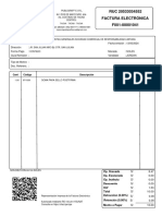 RUC 20533034552 Factura Electrónica: Razón Social RUC Dirección Fecha Emisión 13/05/2024