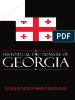 Historical Dictionary of Georgia