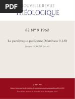 La Paralytique Pardonne Matthieu 9 1 8