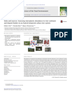 2018 Nel - Sinks and Sources Assessing Microplastic Abundance in River Sediment