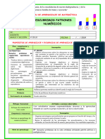 Ses-Mierc-Mat-Descubrimos Patrones Numéricos