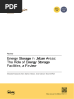 Energy Storage in Urban Areas-The Role of Energy Storage Facilities, A Review