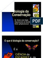 Biologia Da Conservação