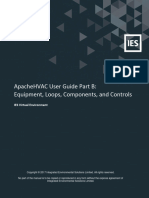 ApacheHVAC Part B - Equipment, Loops, Components, and Controls