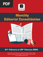 Editorial Consolidation (February) 2024