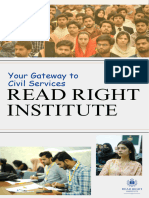 Your Gateway To Civil Services: Read Right Institute