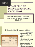 Diseño Agronómico en Frutales - Ing