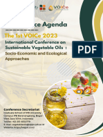 Conference Agenda The 1st VOICe 2023