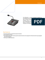 RM-300X Paging Desktop Datasheet