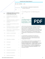 Introdução Às Redes - Configurar Endereços IP