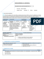 SESION DE APRENDIZAJE Multiplicacion de 3 y 4