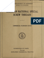 Bureau of Standartds - American National Special Screw Threads July-1-1930