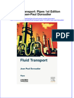 (Download PDF) Fluid Transport Pipes 1St Edition Jean Paul Duroudier Online Ebook All Chapter PDF