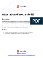 Ooreka Attestation D Irreparabilite