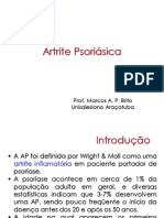 Artrite Psoriásica: Prof. Marcos A. P. Brito Unisalesiano Araçatuba