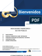 Indicadores Financieros - Finanzas Públicas