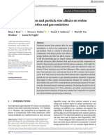 Dietary Composition and Particle Size Effects On Swine Manure Characteristics and Gas