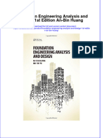 (Download PDF) Foundation Engineering Analysis and Design 1St Edition An Bin Huang Online Ebook All Chapter PDF