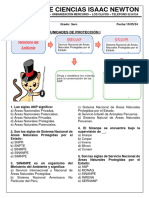 Tercero de Secundaria Unidades de Protección Ia