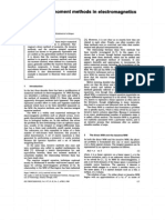 Generalised Moment Methods in Electromagnetics: J.J.H. Wang, PHD