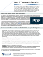 Chronic Hepatitis B Treatment Information Fact Sheet