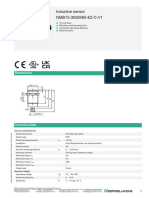 Inductive Sensor NMB15-30GM65-E2-C-V1: Dimensions