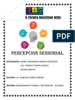 Percepcion Sensorial